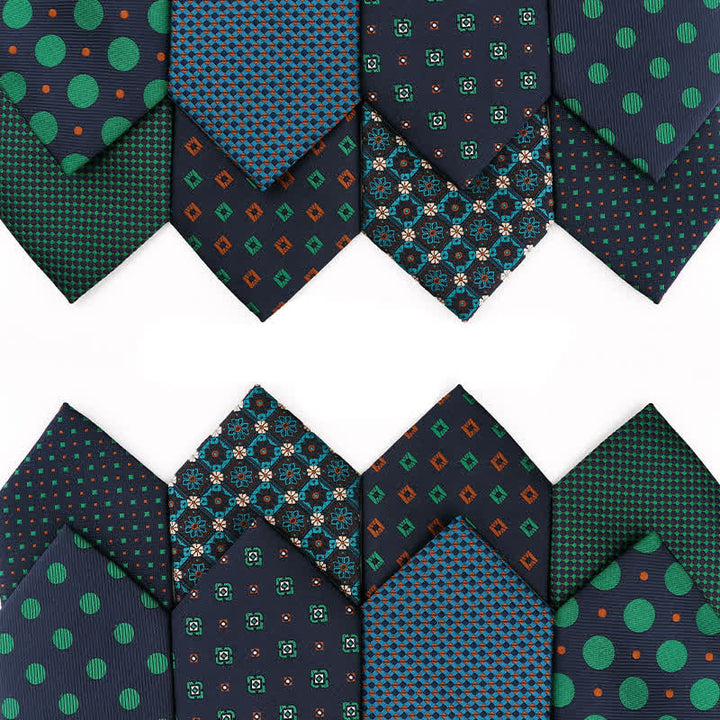 Corbata para hombre de la serie Artsy Jasper Turquoise
