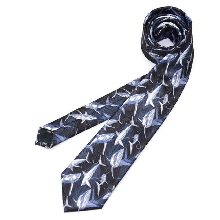 Corbata estampada divertida y creativa para hombre. 
