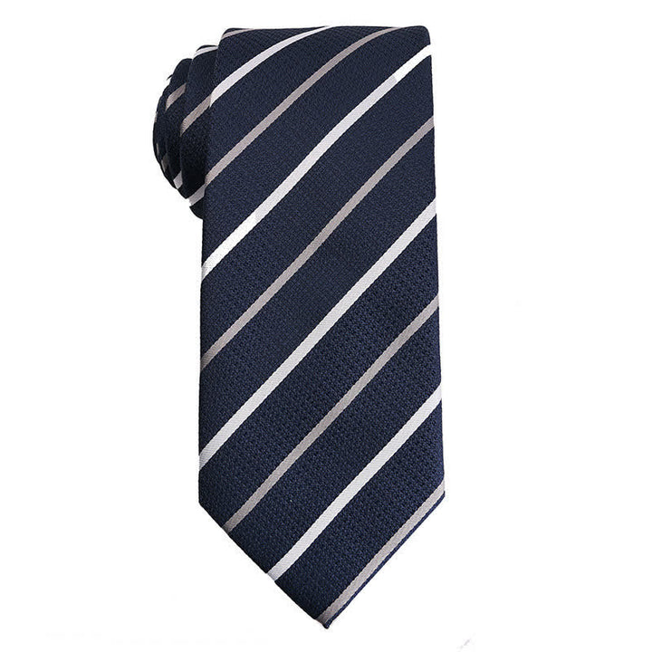 Corbata elegante de rayas para hombre