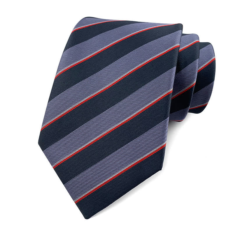 Corbata de oficina tradicional de rayas de Repp para hombre