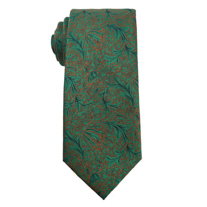 Corbata para hombre de la serie Fresh Green & Yellow