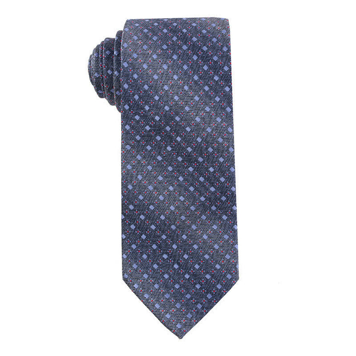 Corbata de mezclilla azul elegante para hombre