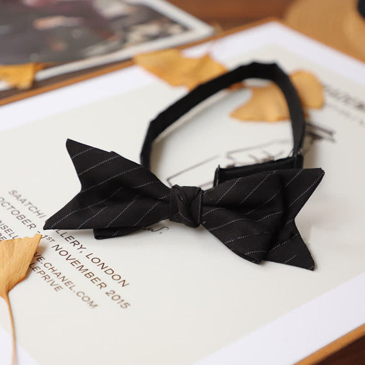 Pajarita de estilo estrecho con personalidad para hombre