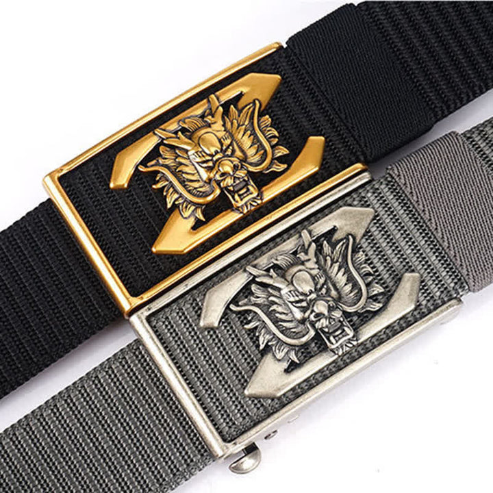 Cinturón de nailon Mighty Dragon con letra Z para hombre