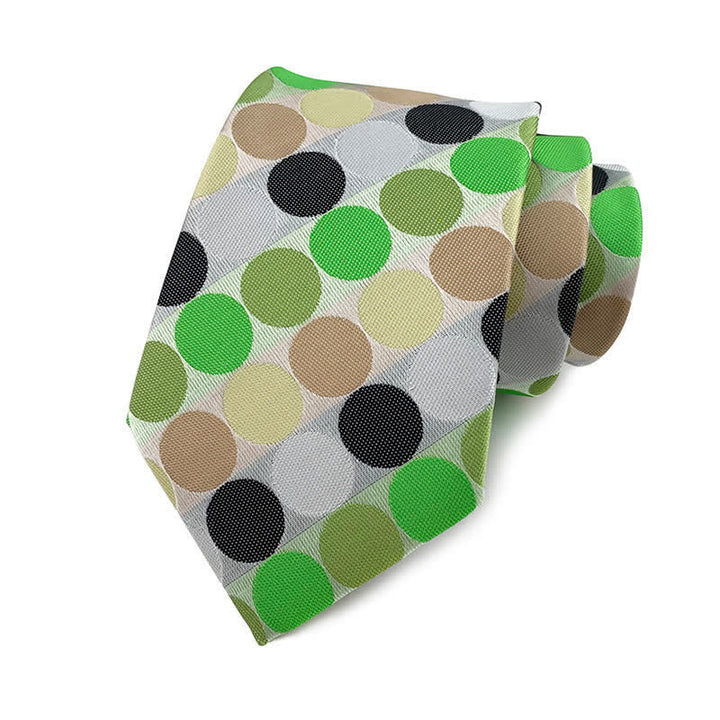 Corbata de lunares para hombre