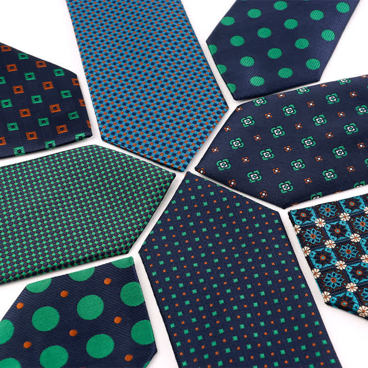Corbata para hombre de la serie Artsy Jasper Turquoise