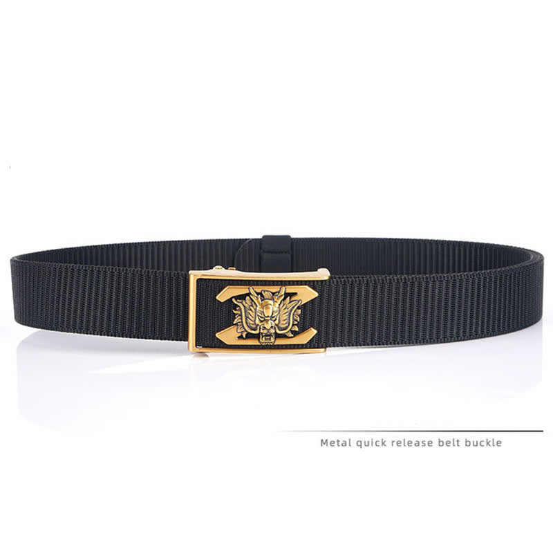 Cinturón de nailon Mighty Dragon con letra Z para hombre