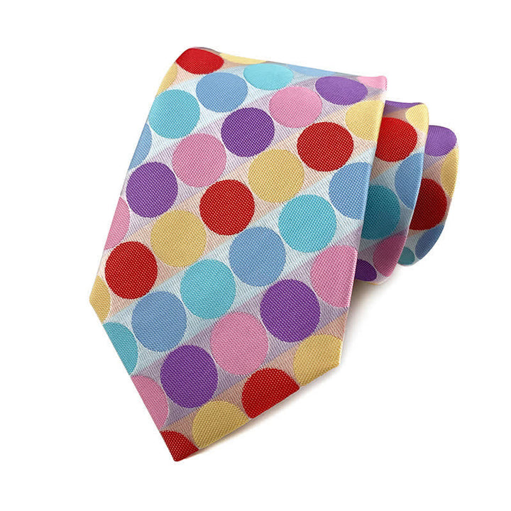 Corbata de lunares para hombre
