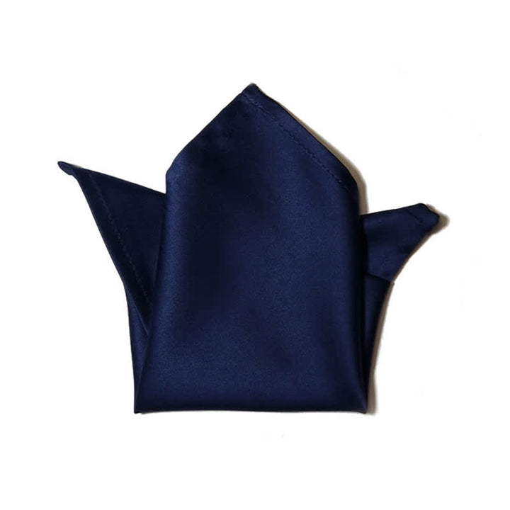 Pañuelo de bolsillo con pajarita brillante para hombre
