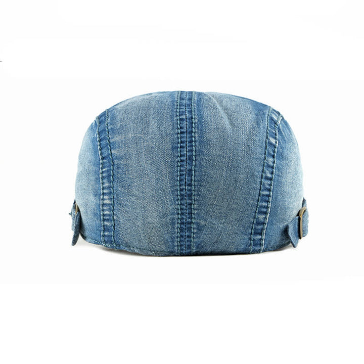 Gorra de boina tipo casqueta de mezclilla vaquera simple