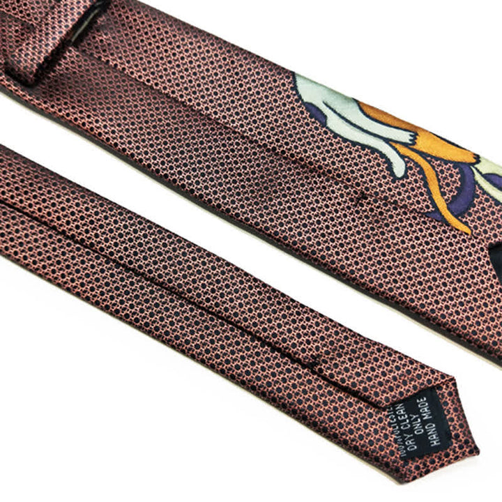 Corbata informal para hombre con diseño de gatos adorables