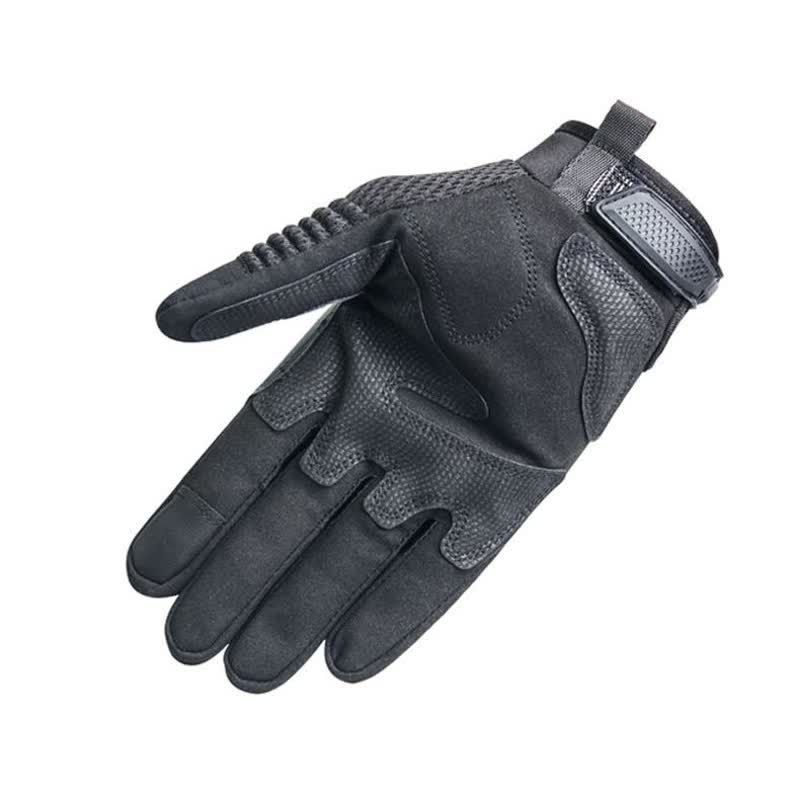 Guantes tácticos de goma con nudillos duros para pantalla táctil