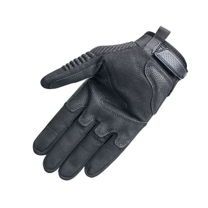 Guantes tácticos de goma con nudillos duros para pantalla táctil