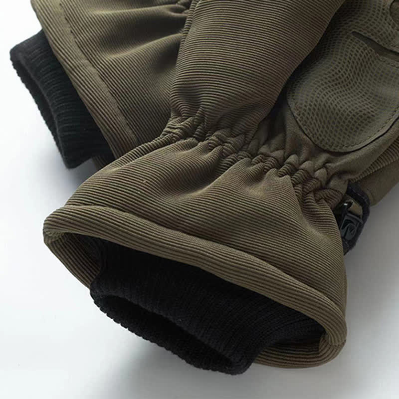 Guantes tácticos protectores térmicos de invierno para todos los dedos