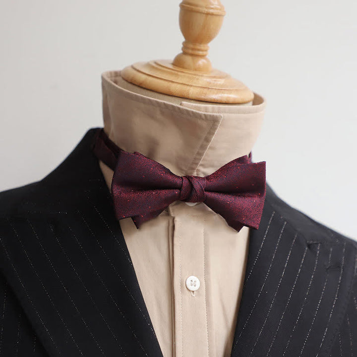 Pajarita de caballero de la serie Burgundy para hombre