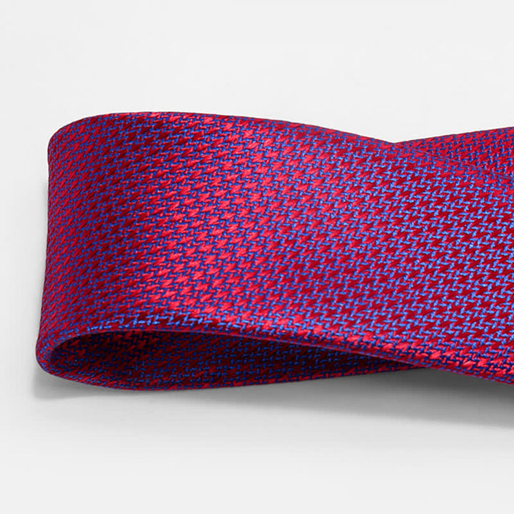 Conjunto de 2 corbatas con degradado rojo violeta noble para hombre