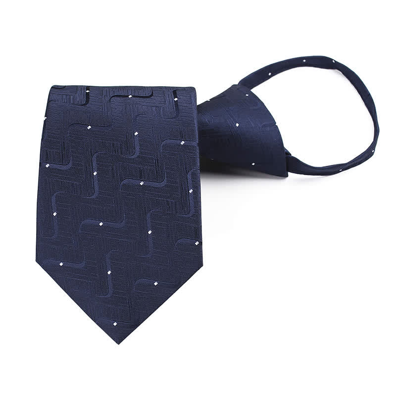 Corbata con cremallera y diseño de galaxia distante para hombre.
