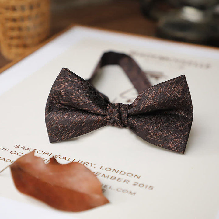 Pajarita vintage delicada y sencilla para hombre