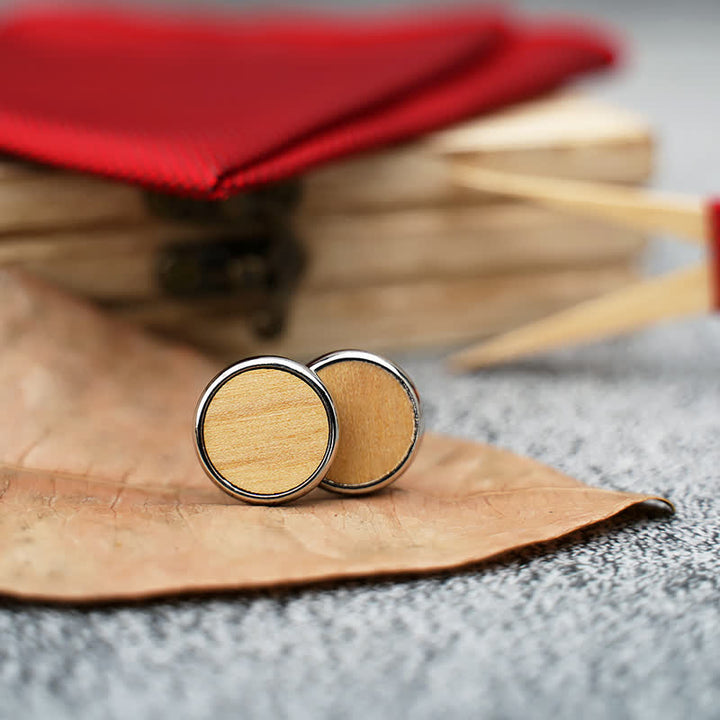 Juego de 3 tijeras y pajarita de madera para hombre
