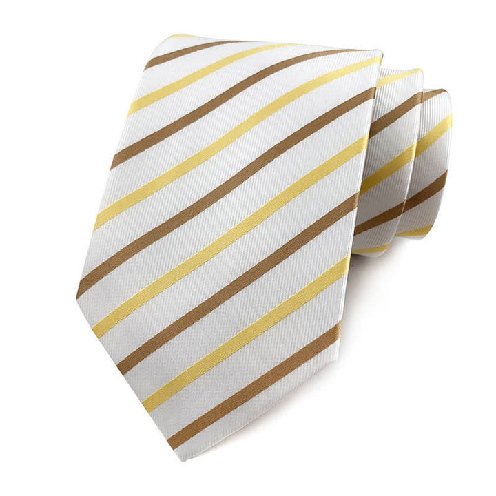 Corbata de oficina tradicional de rayas de Repp para hombre