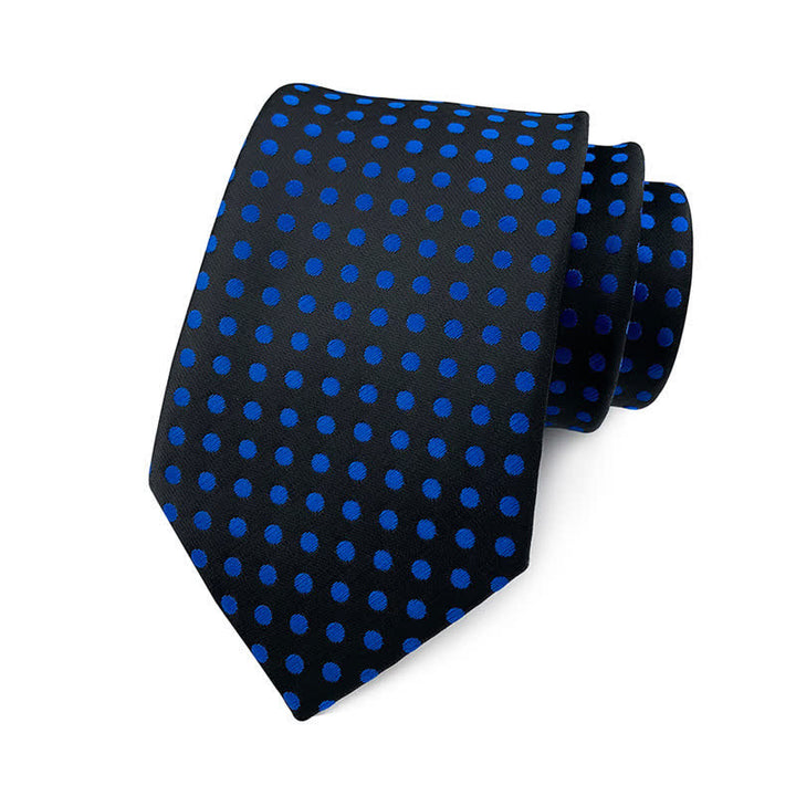 Corbata de lunares para hombre