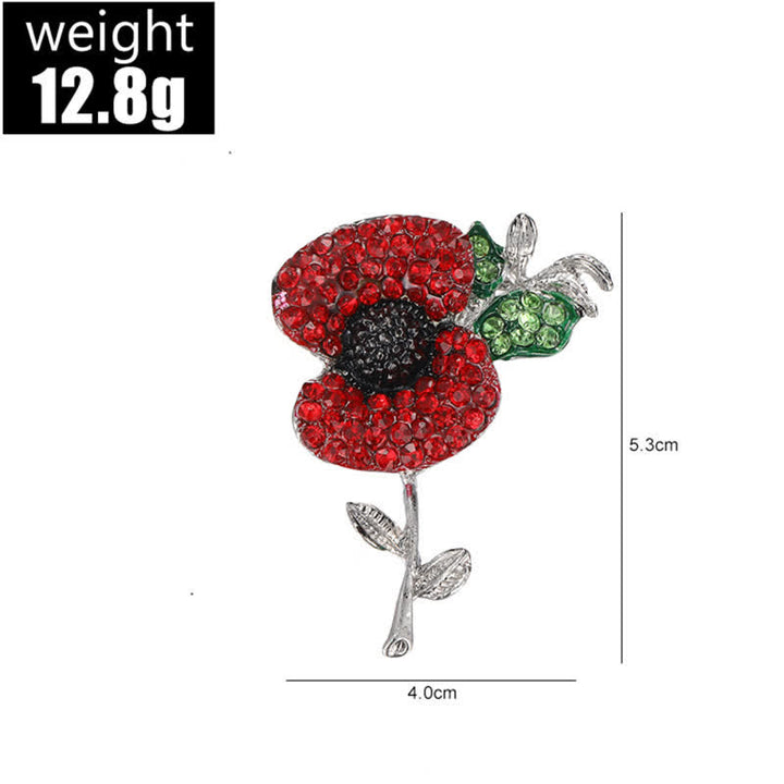 Broche de amapola y cártamo de Women's Alive