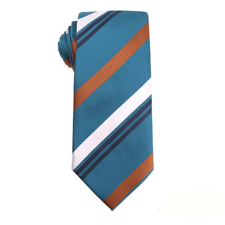 Corbata de negocios para hombre de la serie Lake Blue 