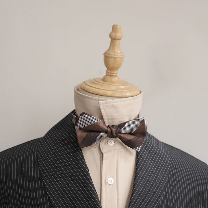 Pajarita vintage delicada y sencilla para hombre