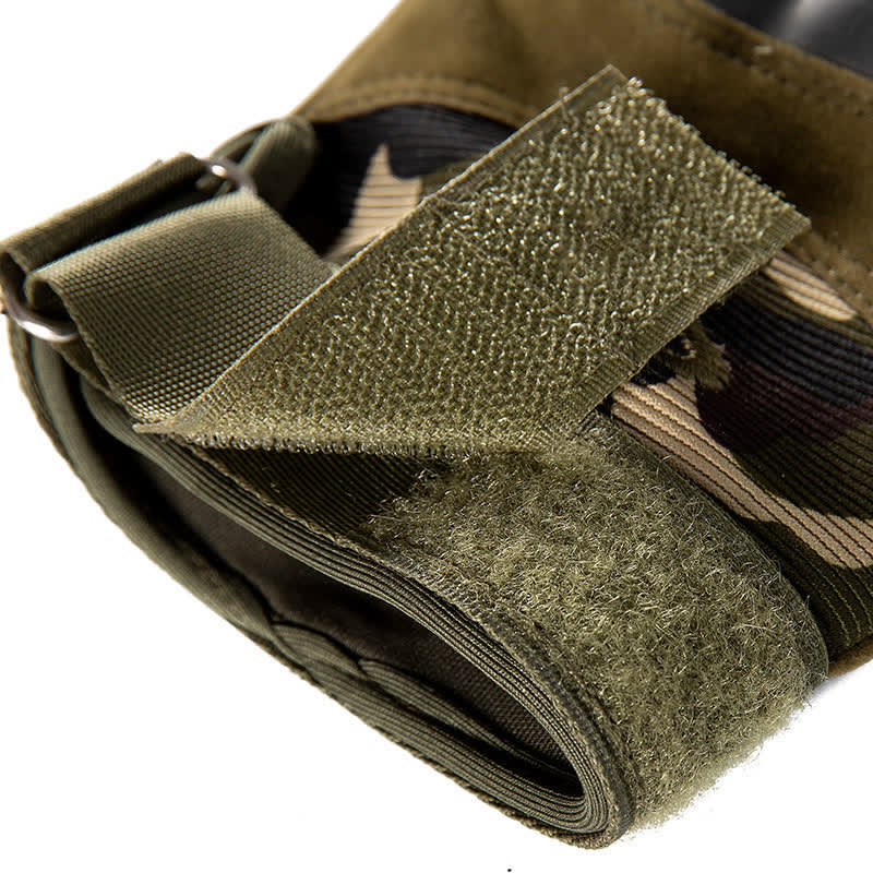 Guantes tácticos antideslizantes con protección para los dedos