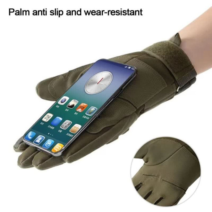 Guantes tácticos con nudillos duros, antideslizantes, gruesos e indestructibles