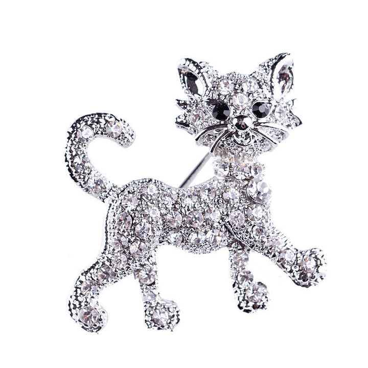 Broche de gato lindo para mujer