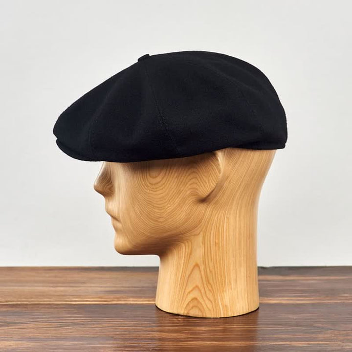 Boina octogonal negra de Peaky Blinders