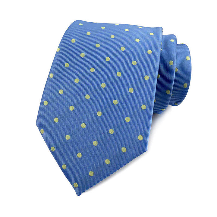 Corbata de lunares para hombre