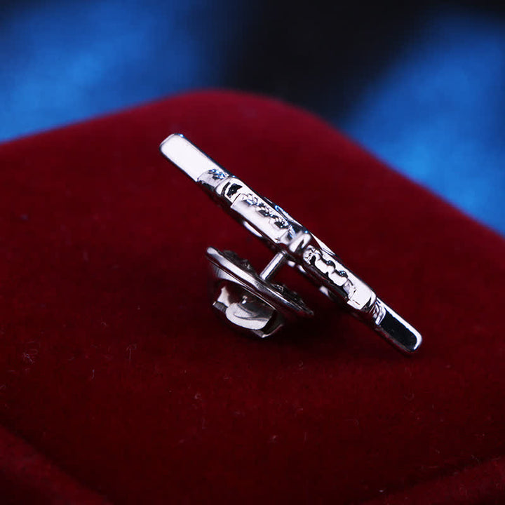 Broche de ancla de barco estelar para hombre