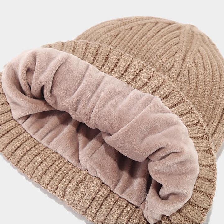 Conjunto de 3 piezas unisex clásico, versátil, con gorro, bufanda y guantes