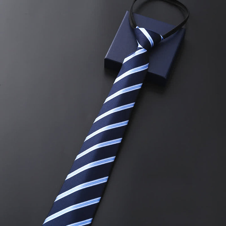 Corbata de boda con cremallera oficial para hombre