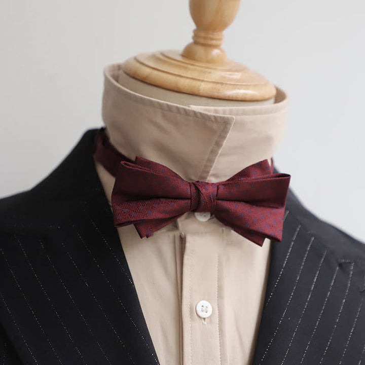 Pajarita de caballero de la serie Burgundy para hombre