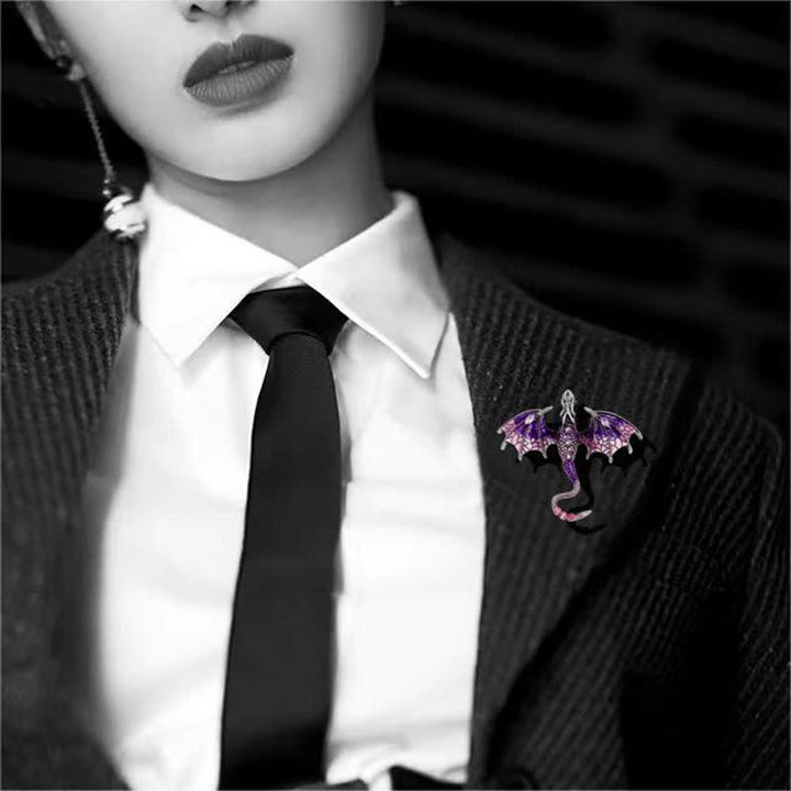 Broche unisex de dragón volador Legand