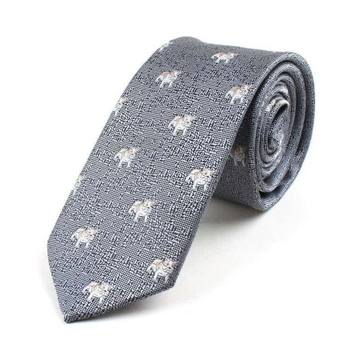 Corbata para hombre con motivos de dibujos animados bonitos