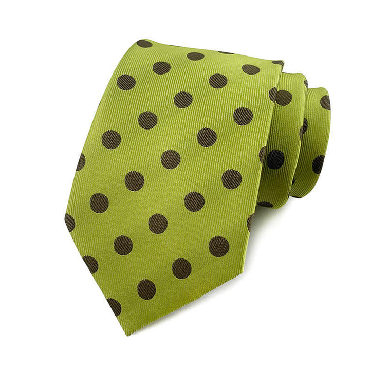 Corbata de lunares para hombre