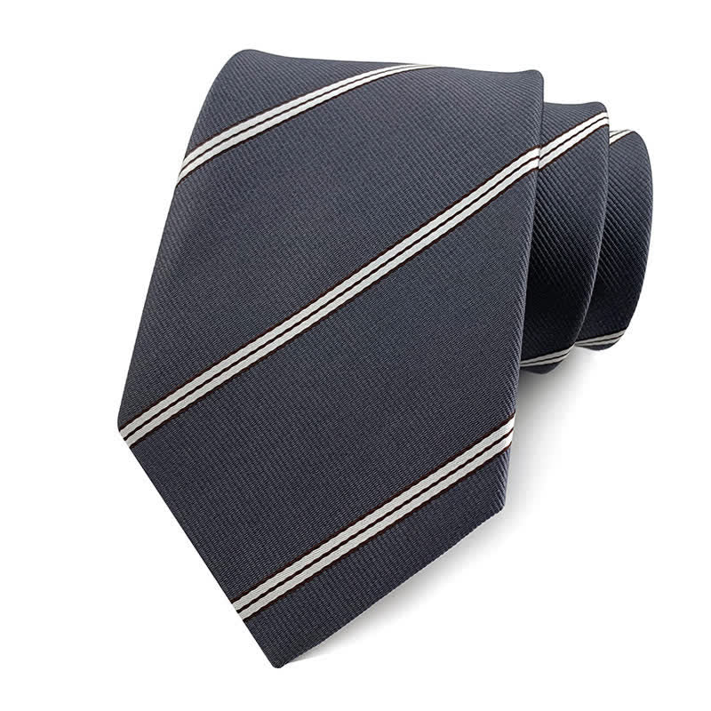 Corbata de oficina tradicional de rayas de Repp para hombre