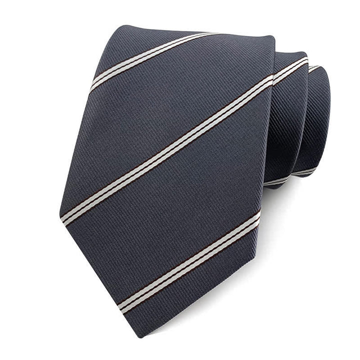 Corbata de oficina tradicional de rayas de Repp para hombre