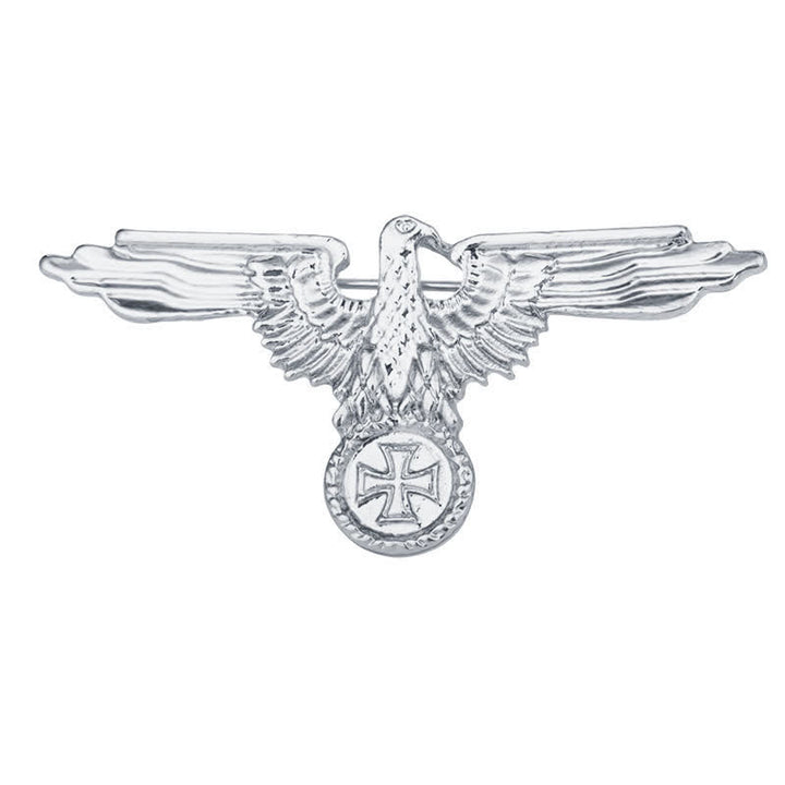 Broche con cruz militar de águila para hombre