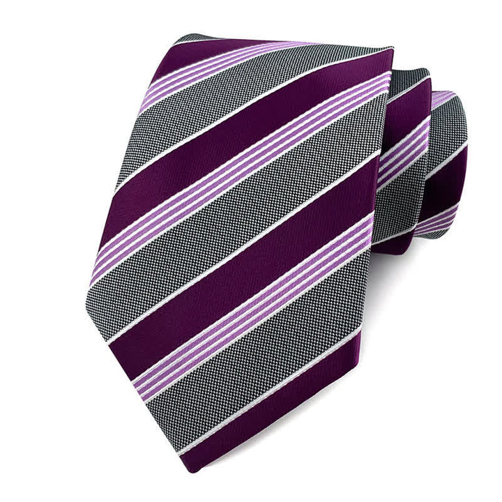 Corbata de oficina tradicional de rayas de Repp para hombre