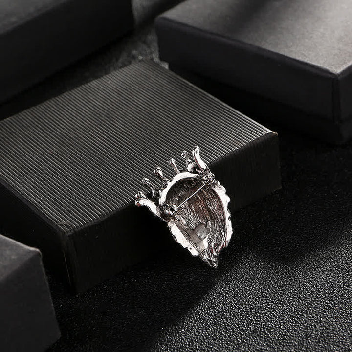 Broche de león rey señorial para hombre