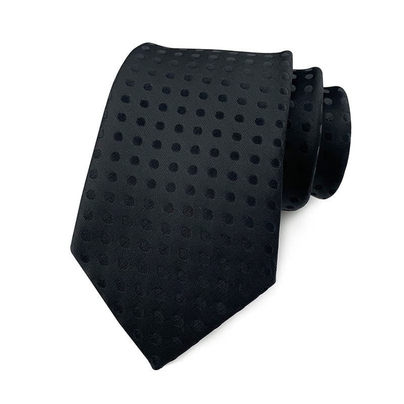 Corbata de lunares para hombre