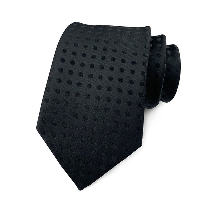 Corbata de lunares para hombre