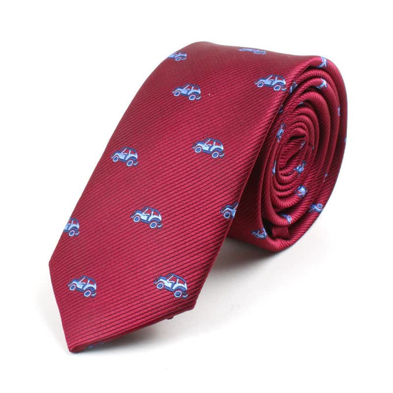 Corbata para hombre con motivos de dibujos animados bonitos