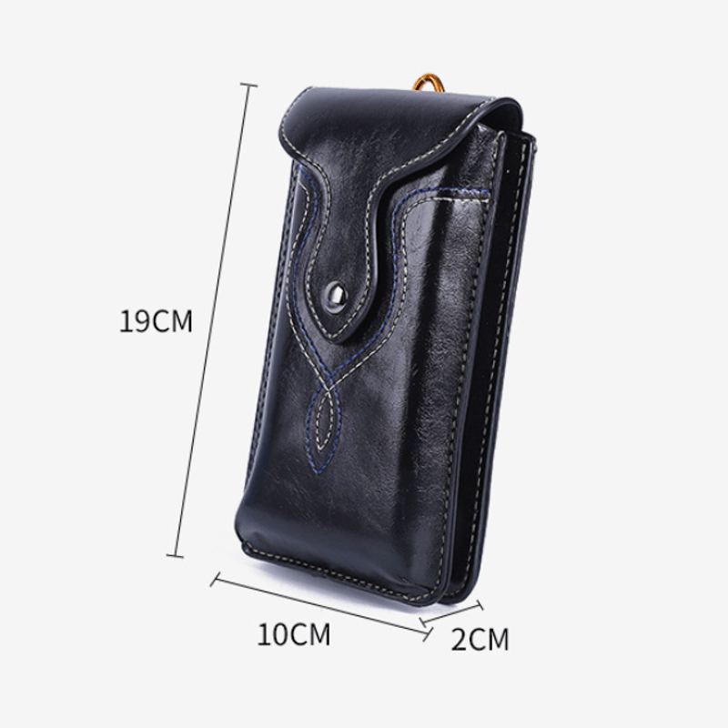 Funda para teléfono con clip para cinturón para colgar en posición vertical