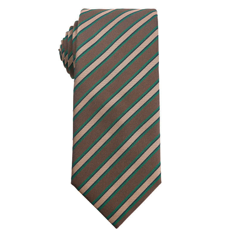 Corbata para hombre de la serie Fresh Green & Yellow